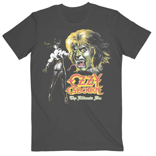 Ozzy Osbourne Ultimate Remix (Back Print) Slim Fit T-shirt Front