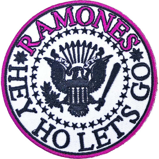 Ramones Hey Ho Let's Go V. 1 Embroidered Patch Front