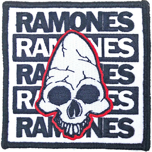 Ramones Pinhead Embroidered Patch Front
