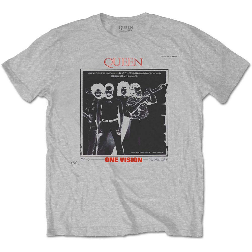 Queen Japan Tour '85 Slim Fit T-shirt Front
