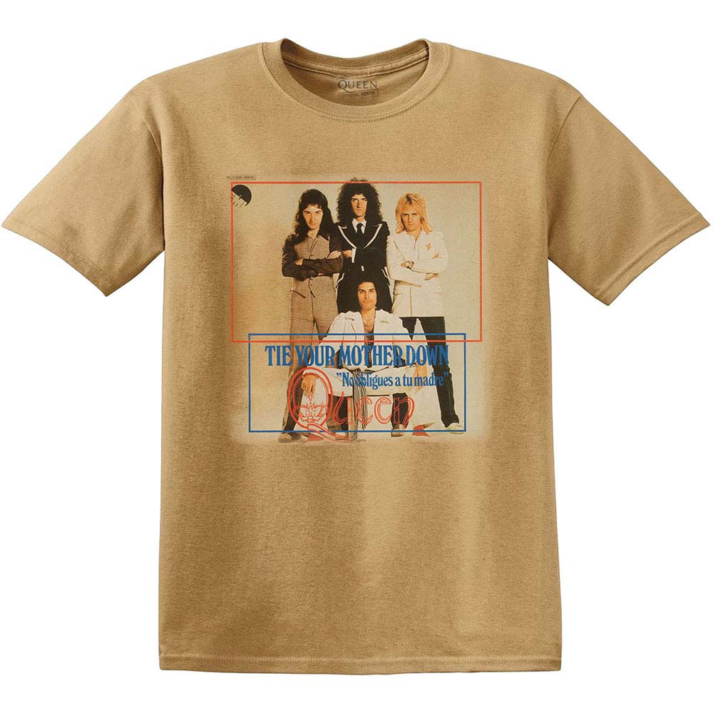 Queen Tie Your Mother Down Slim Fit T-shirt Front