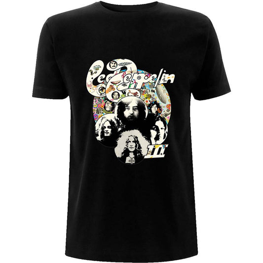 Led Zeppelin Photo III Slim Fit T-shirt Front