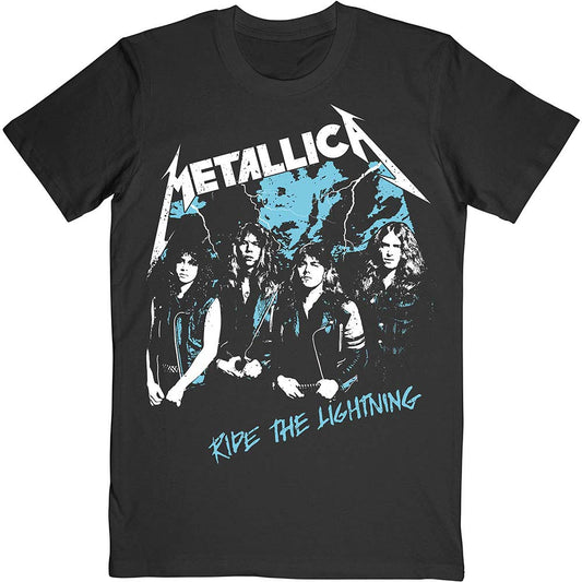 Metallica Vintage Ride The Lightning Slim Fit T-shirt Front