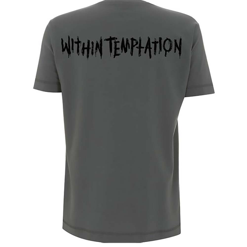 Within Temptation Purge Jumbo (Back Print) Slim Fit T-shirt Back