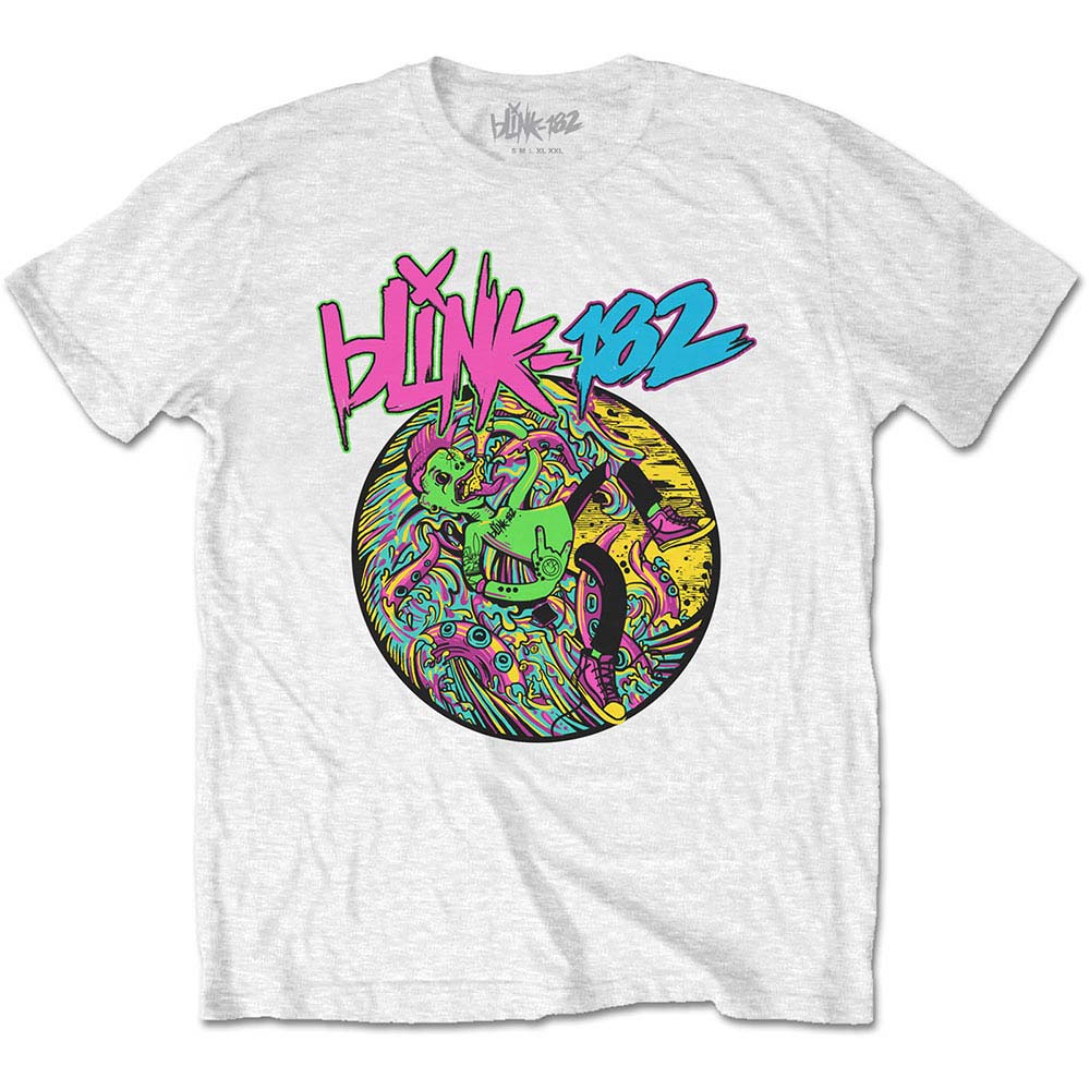 Blink 182 Overboard Event Slim Fit T-shirt Front