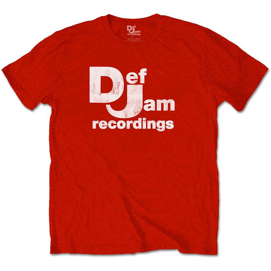 Def Jam Recordings Classic Logo Slim Fit T-shirt Front