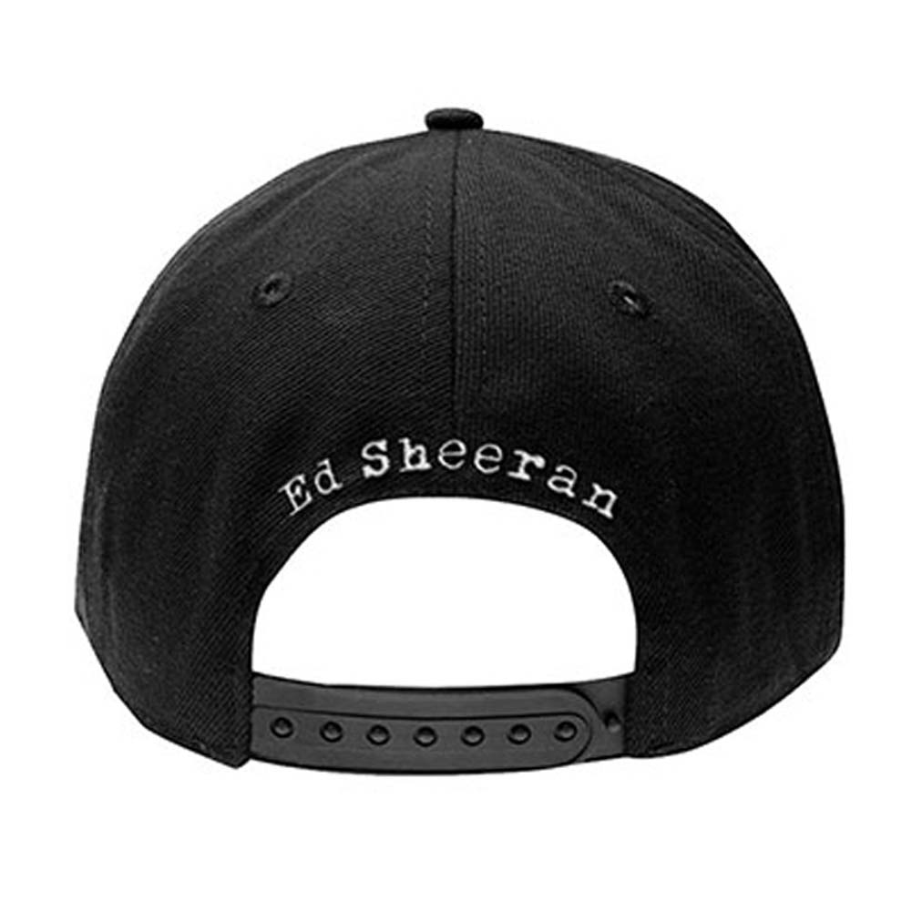Ed Sheeran Pictogram Baseball Cap Back