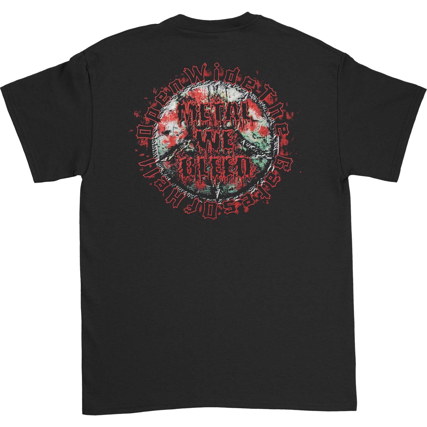 Venom Inc. Pentagram Gold Logo T-shirt Back