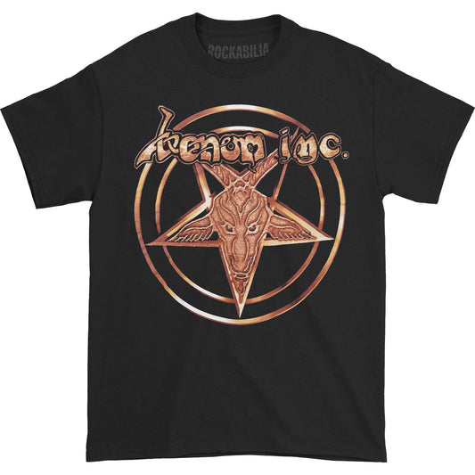 Venom Inc. Pentagram Gold Logo T-shirt Front