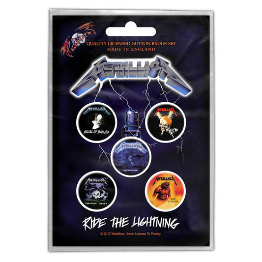 Metallica Ride the Lightning (Retail Pack) Collector Items Front