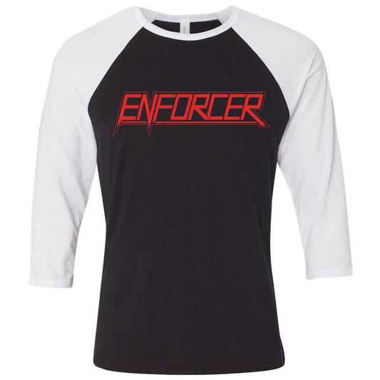 Enforcer Logo Raglan Baseball Jersey Front