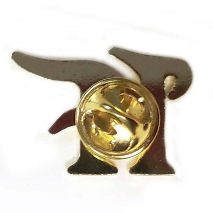 Hammerfall H Logo Pin Pewter Pin Badge