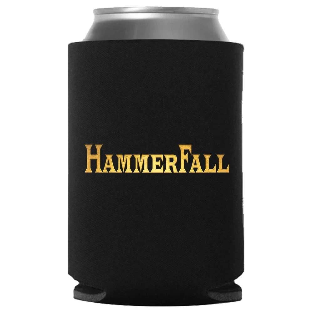 Hammerfall Winged Hammer Logo Can Cooler Front