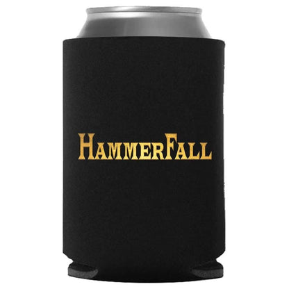 Hammerfall Winged Hammer Logo Can Cooler Front