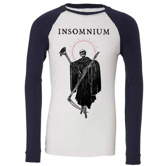 Insomnium Reaper Raglan Baseball Jersey Front