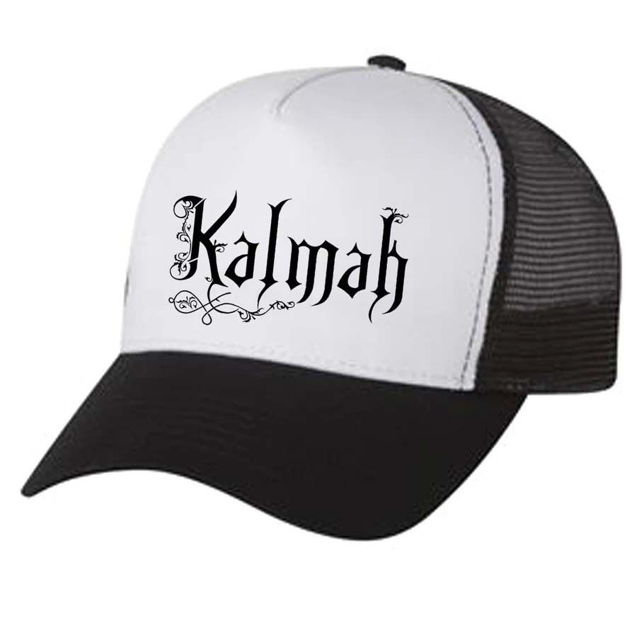 Kalmah Logo Trucker Hat Trucker Cap Front
