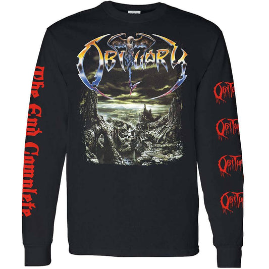 Obituary The End Complete Long Sleeve Long Sleeve Front