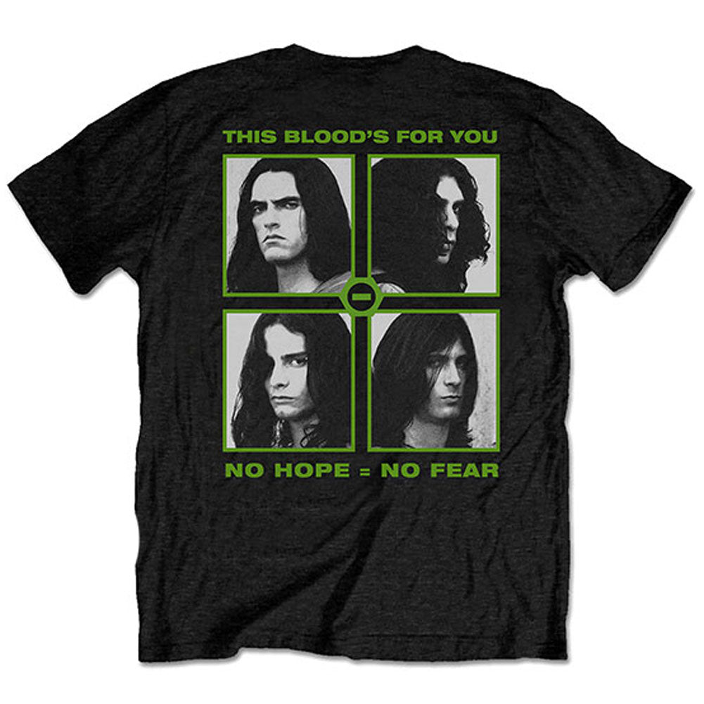 Type O Negative Green Man (Back Print) Slim Fit T-shirt Back