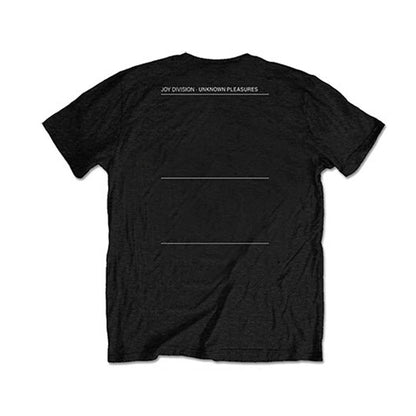 Joy Division Unknown Pleasures (Back Print) Slim Fit T-shirt Back