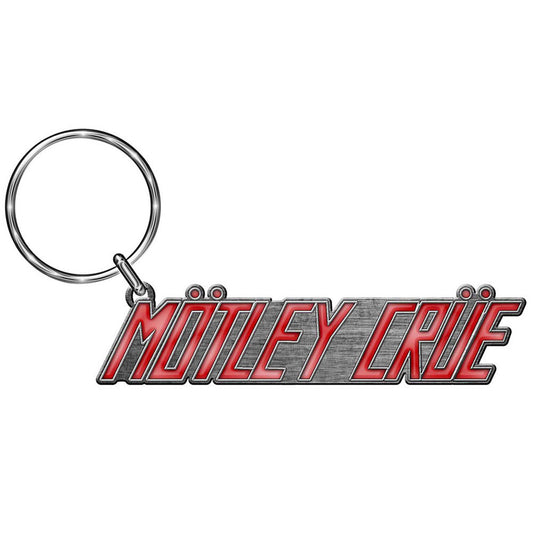 Motley Crue Logo (Die-cast Relief) Metal Key Chain Front