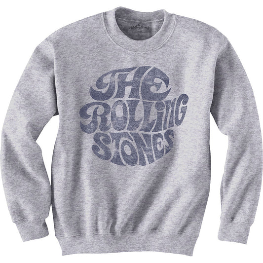 Rolling Stones Vintage 70s Logo Sweatshirt Front