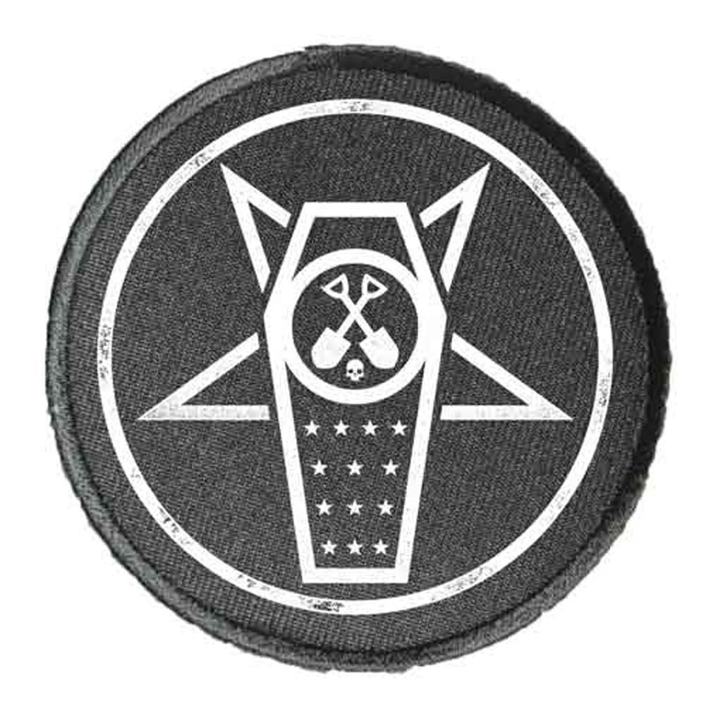 Wednesday 13 Casket Patch Woven Patch Front