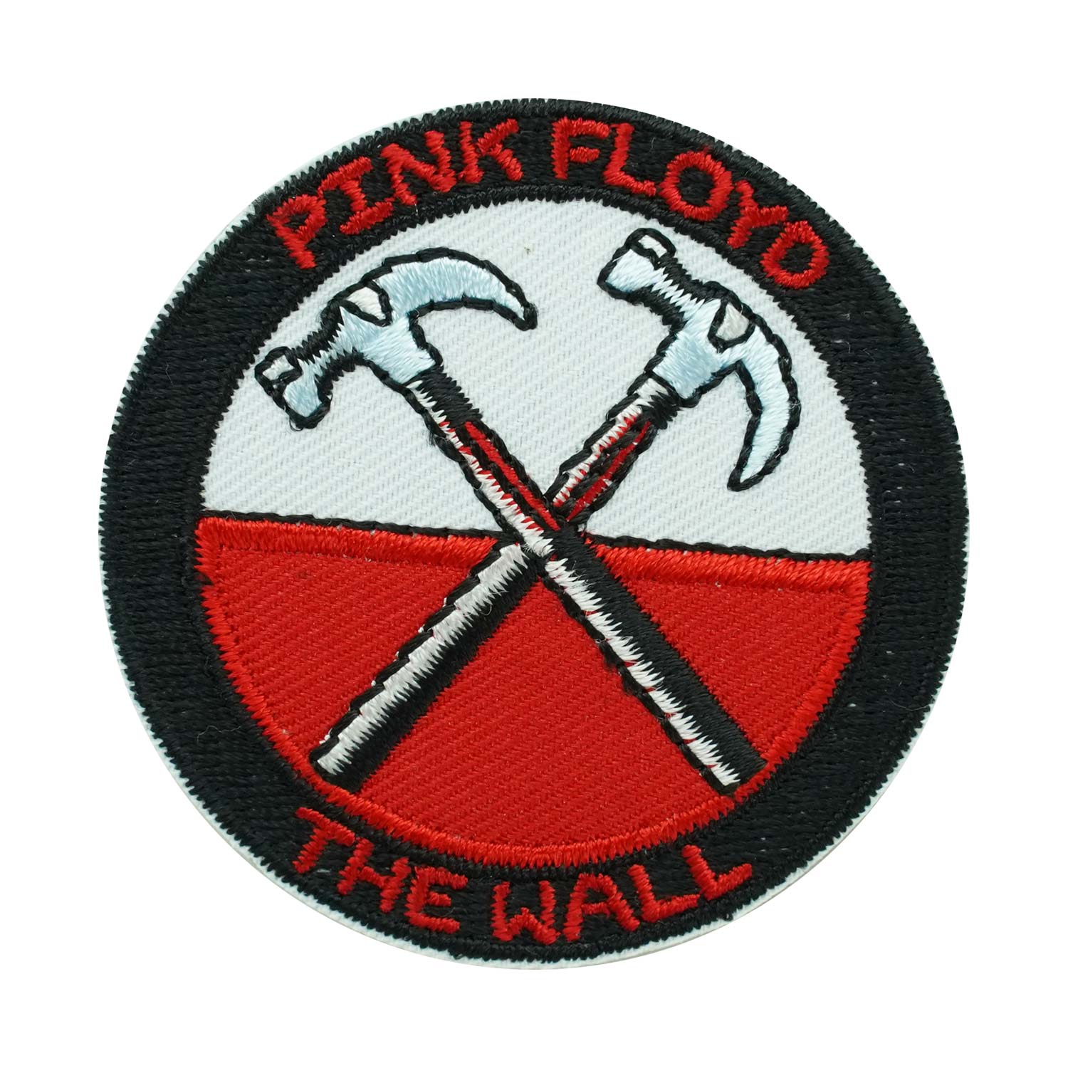 The Wall Hammers Patchpins Self Fastening Patch Pewter Pin Badge
