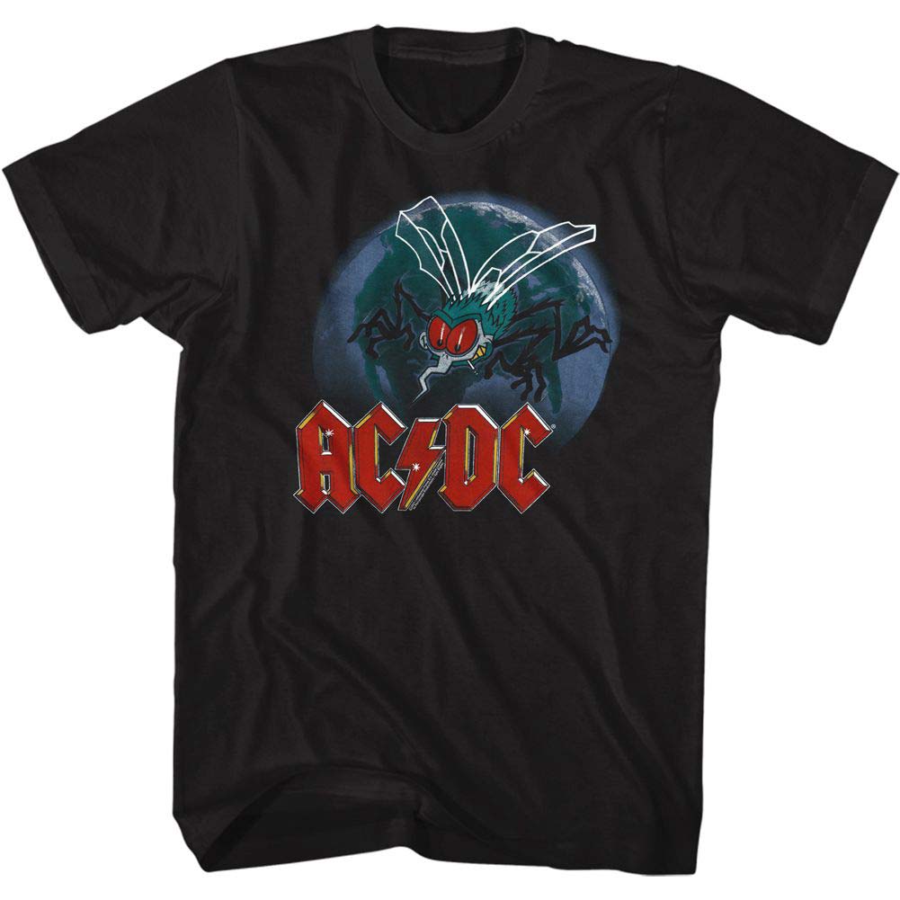 AC/DC Fly Earth T-shirt Front