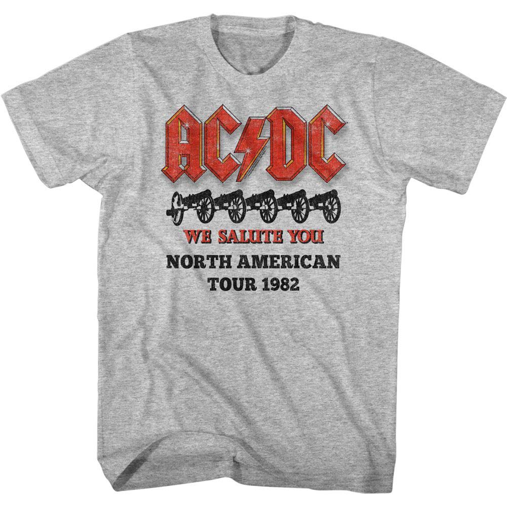 AC/DC Cannons Salute T-shirt Front