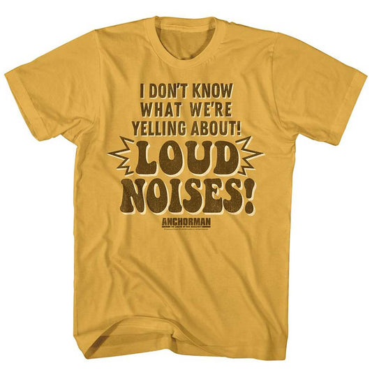 Anchorman Loud Noises T-shirt Front