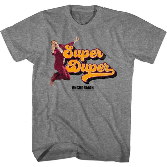 Anchorman Super Duper T-shirt Front