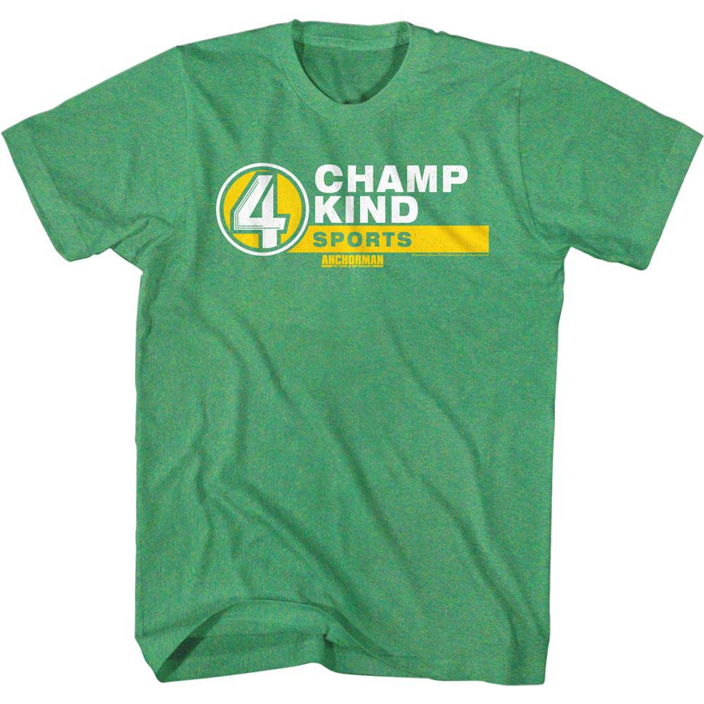 Anchorman Champ Kind Name Tag T-shirt Front