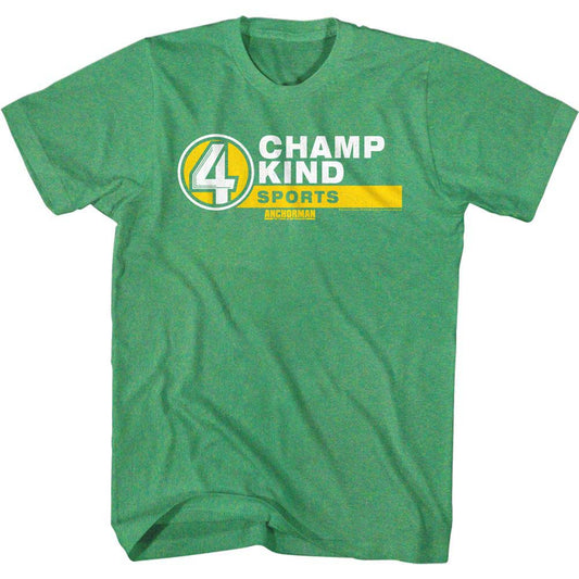 Anchorman Champ Kind Name Tag T-shirt Front