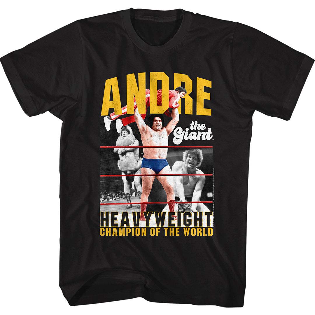 Andre The Giant Heavyweight Champ T-shirt Front