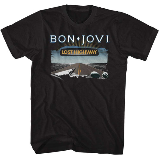 Bon Jovi Lost Highway T-shirt Front
