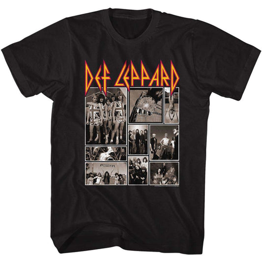 Def Leppard Def Collage T-shirt Front