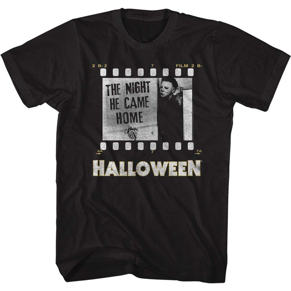 Halloween Film Strip-no Knife T-shirt Front