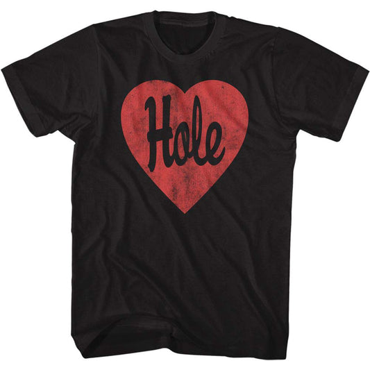 Hole Heart T-shirt Front