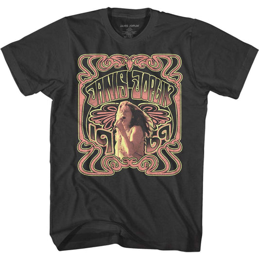 Janis Joplin Nouveau Style T-shirt Front