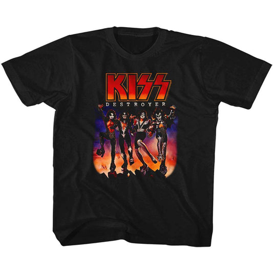 KISS Destroyer Kids Childrens T-shirt Front
