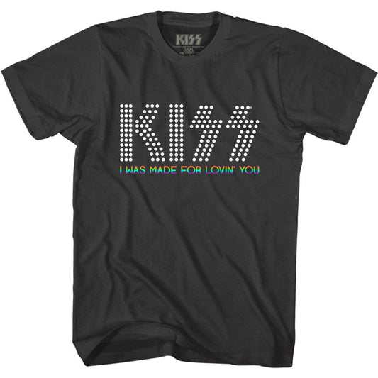 KISS Lovin You Rainbow T-shirt Front