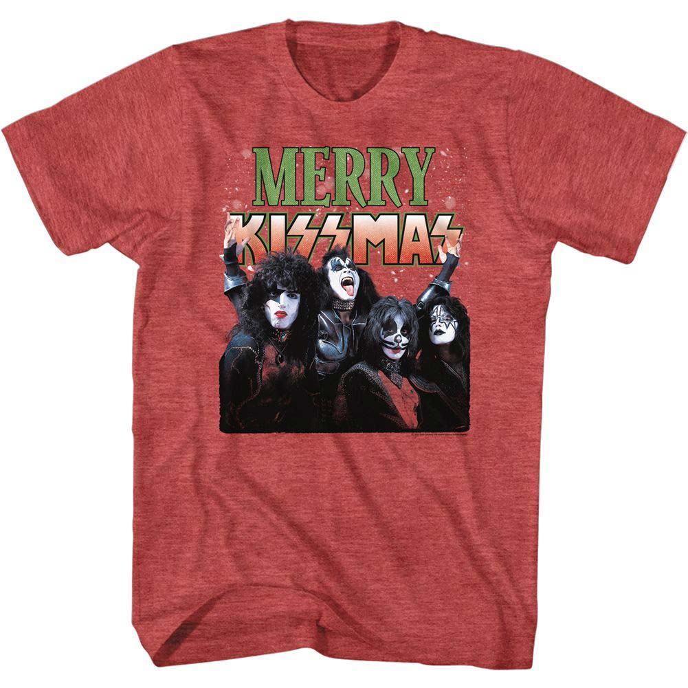KISS Merry Kissmas T-shirt Front
