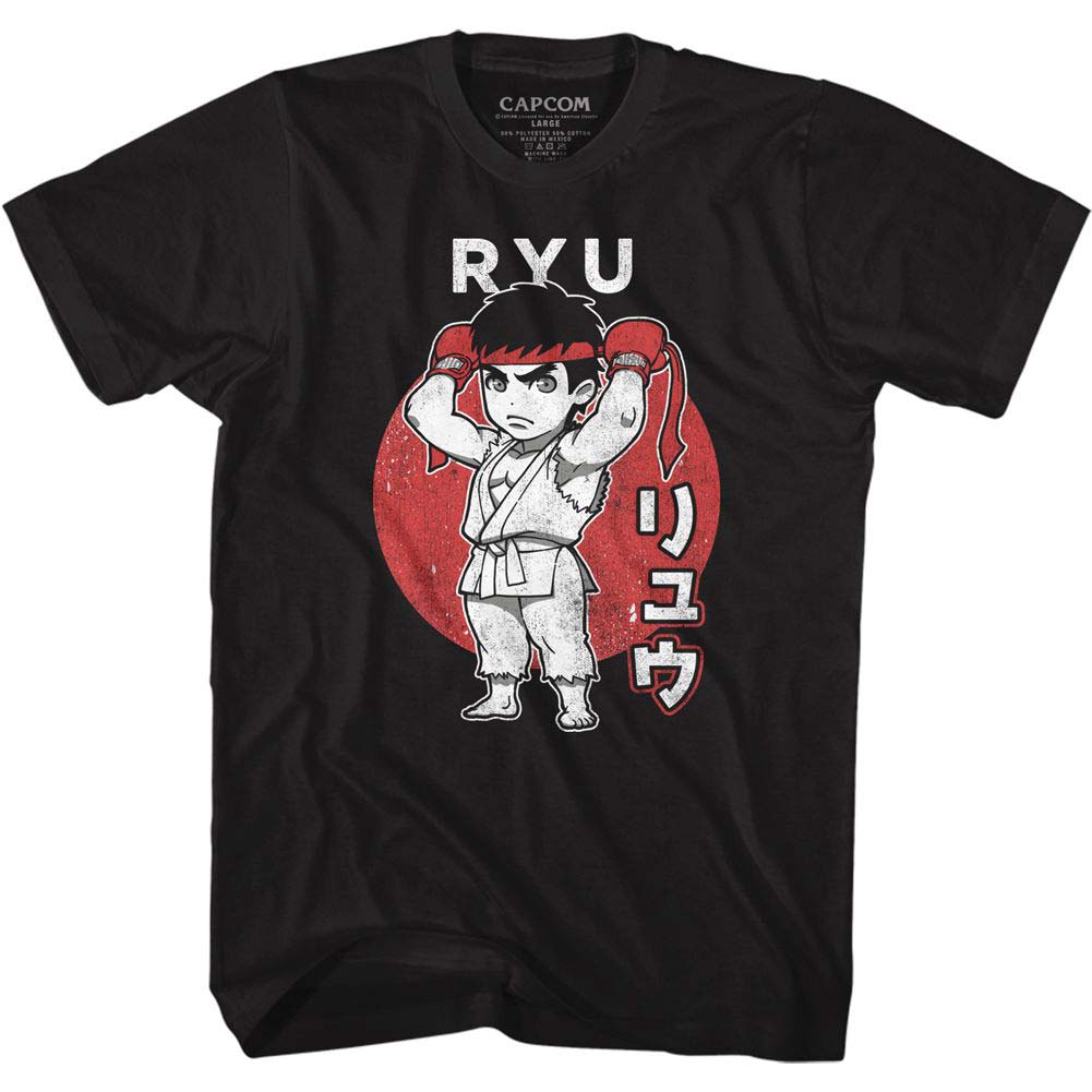Street Fighter Chibi Ryu T-shirt Front