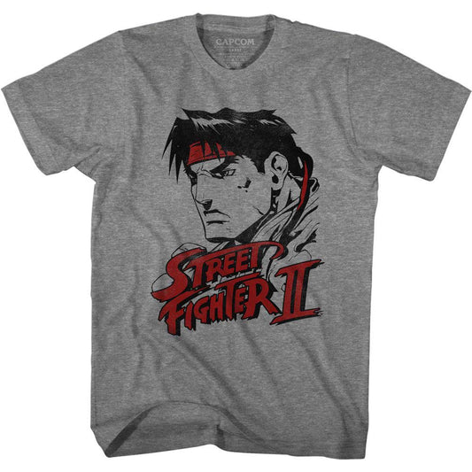 Street Fighter Ryu Distressed T-shirt Front