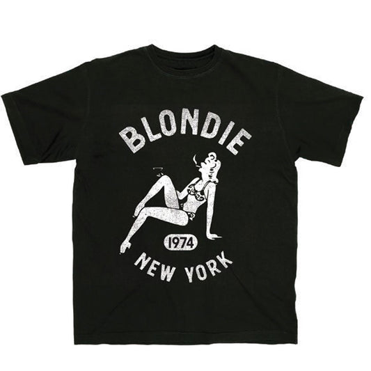 Blondie Bar Girl Slim Fit T-shirt Front