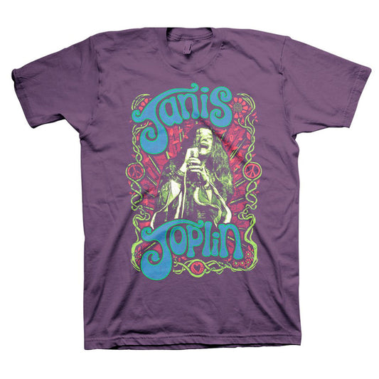 Janis Joplin Peace Of My Heart Slim Fit T-shirt Front