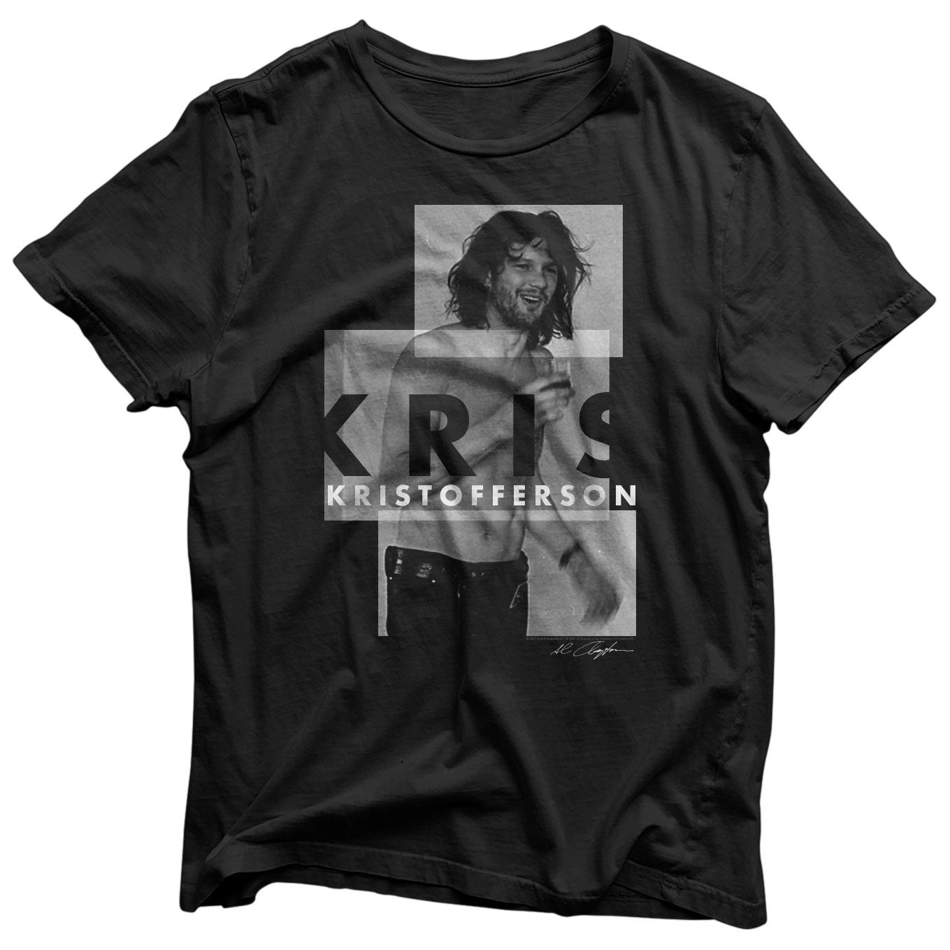 Kris Kristofferson For The Good Times T-shirt Front
