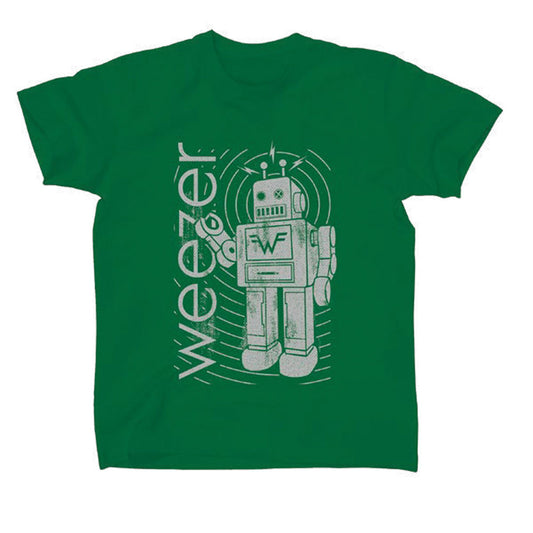 Weezer Robot Slim Fit T-shirt Front
