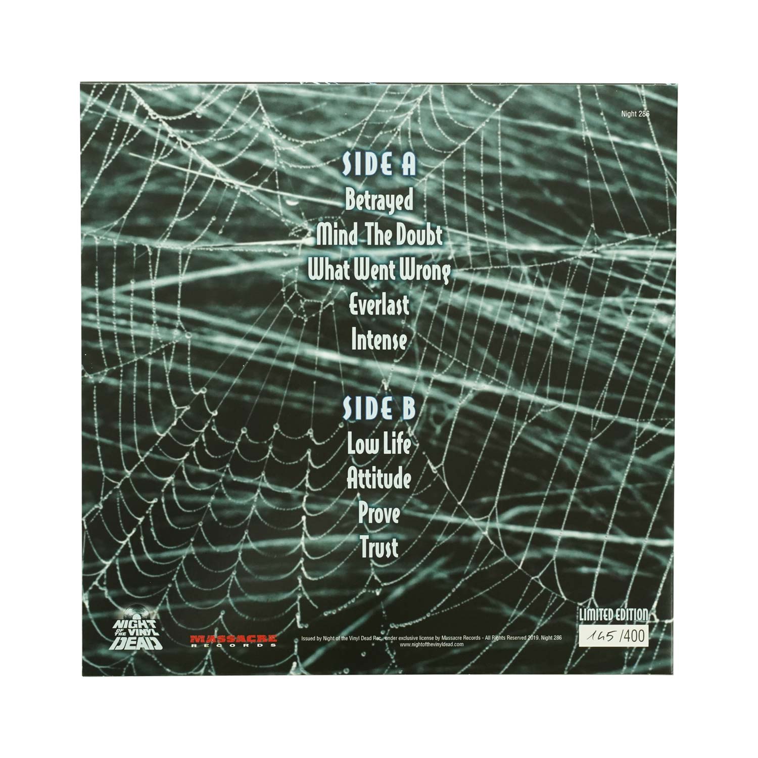 Baphomet Trust Vinyl Back