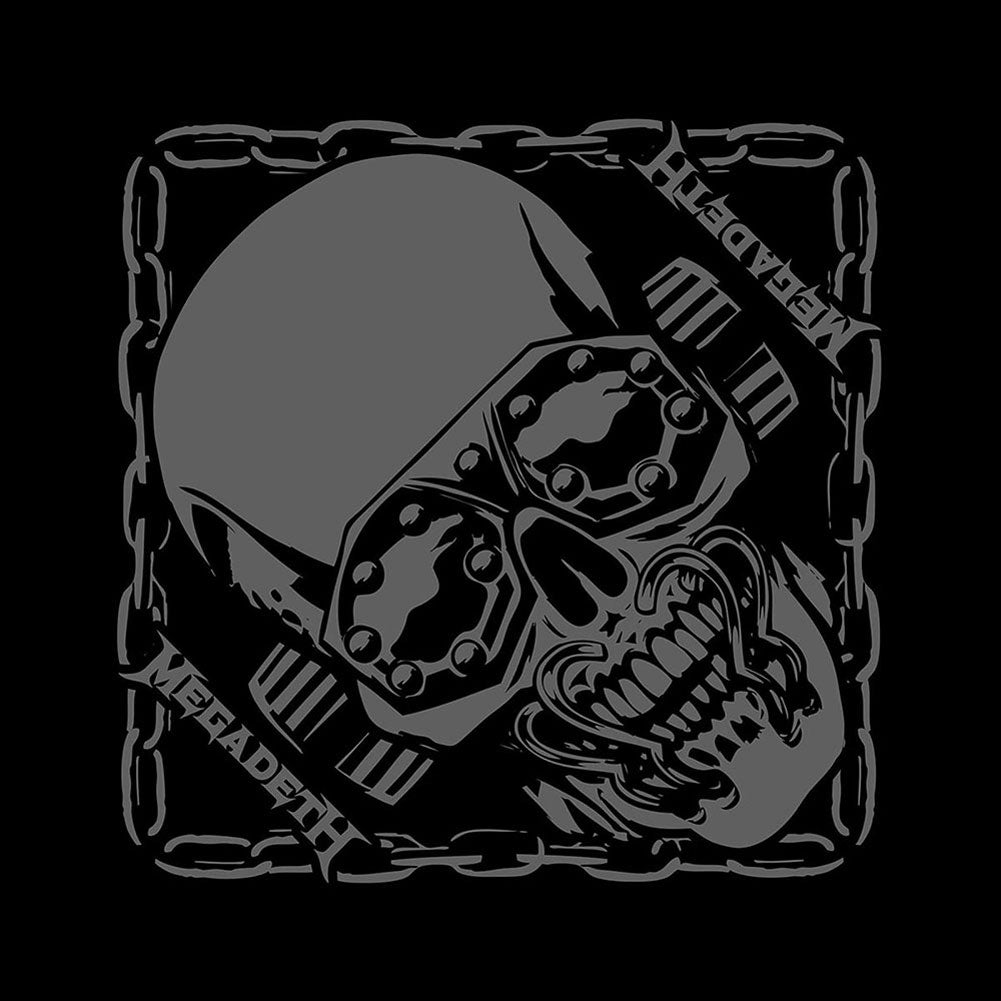 Megadeth Vic Rattlehead Bandana Front